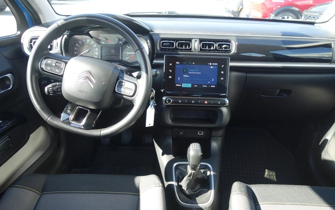 Citroen C3 cena 46900 przebieg: 80145, rok produkcji 2019 z Piła małe 379